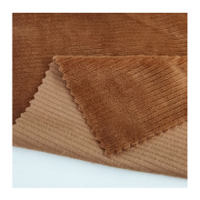 High Quality 100% polyester knitted corduroy fabrics for dress